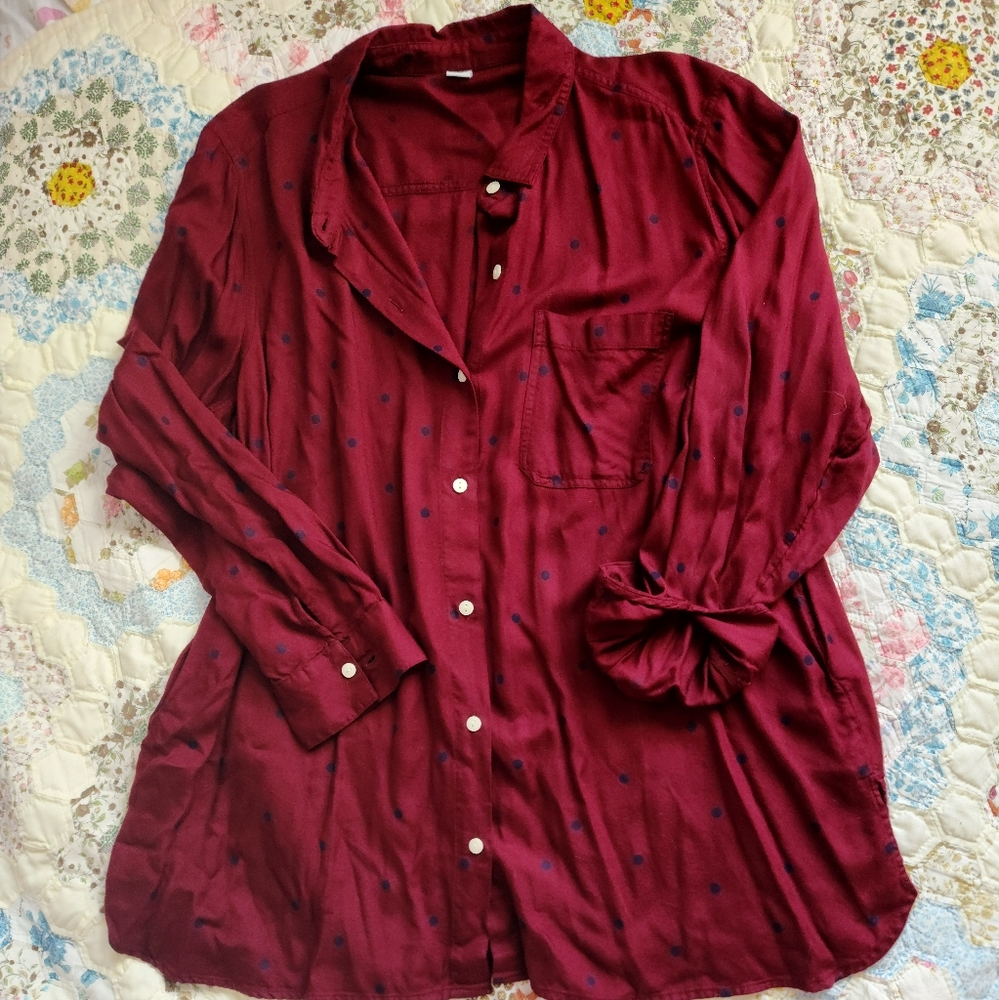 Old Navy Women's Button-Down Shirt Size XXL